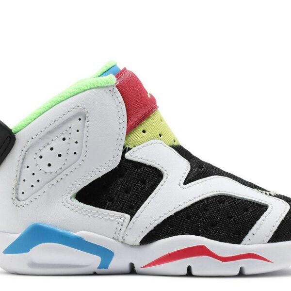 (Toddler) Air Jordan 6 Retro Little Flex 'Multi White' CT4417-103