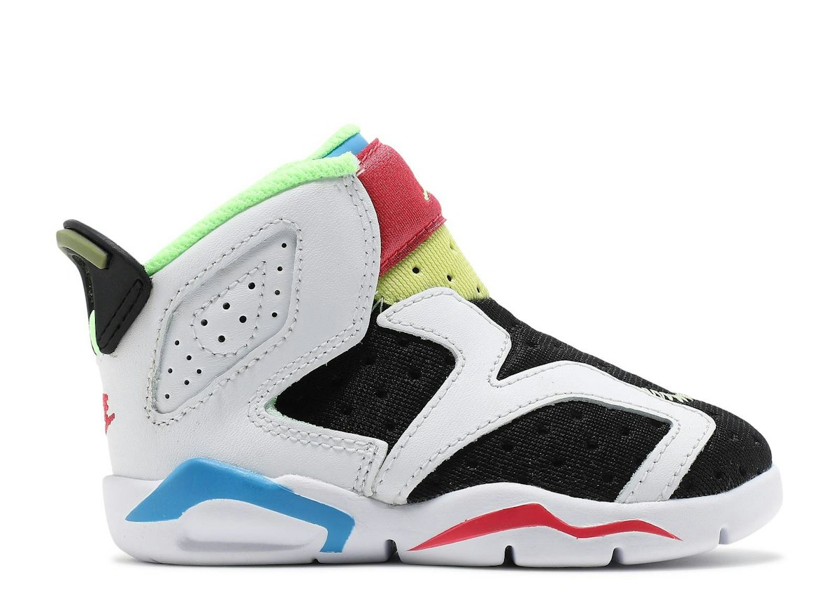 (Toddler) Air Jordan 6 Retro Little Flex 'Multi White' CT4417-103