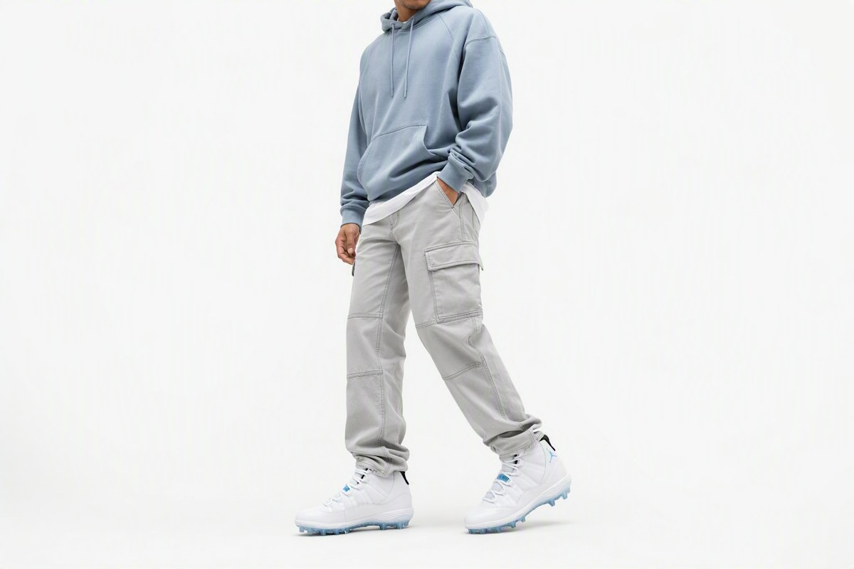 Air Jordan 11 Retro Cleat 'Legend Blue / Columbia' HM7324-104