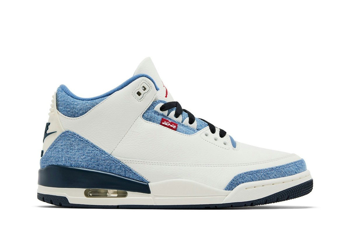 Levi’s x Air Jordan Air 3 Retro 'Sail' IR0912-400