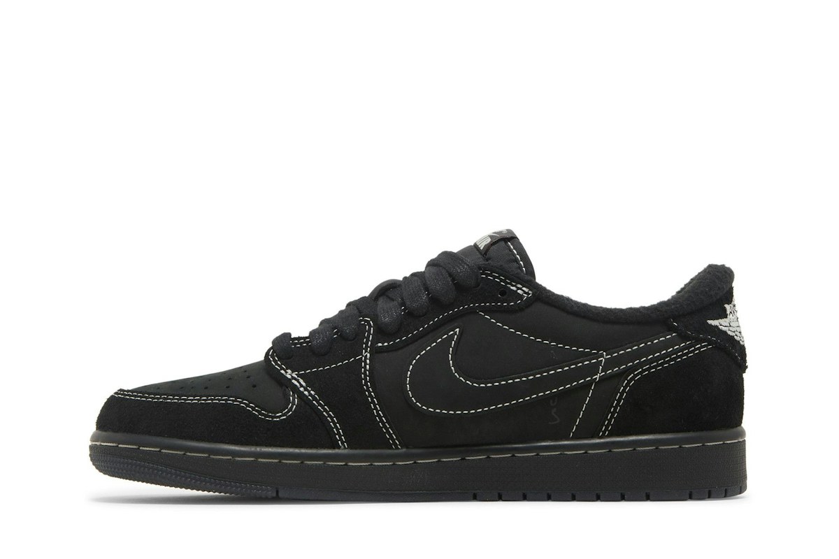 Travis Scott x Air Jordan 1 Retro Low OG SP 'Black Phantom' DM7866-001