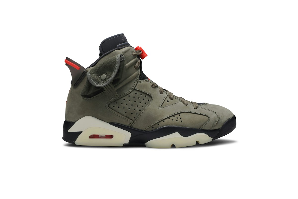 Travis Scott x Air Jordan 6 Retro 'Olive' CN1084-200