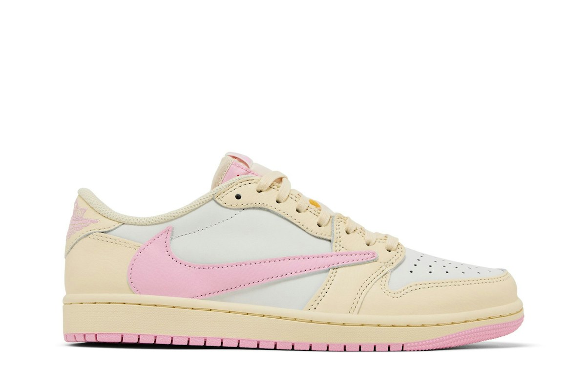 Travis Scott x Air Jordan Air 1 Retro Low OG 'Muslin Pink' IQ7604-100