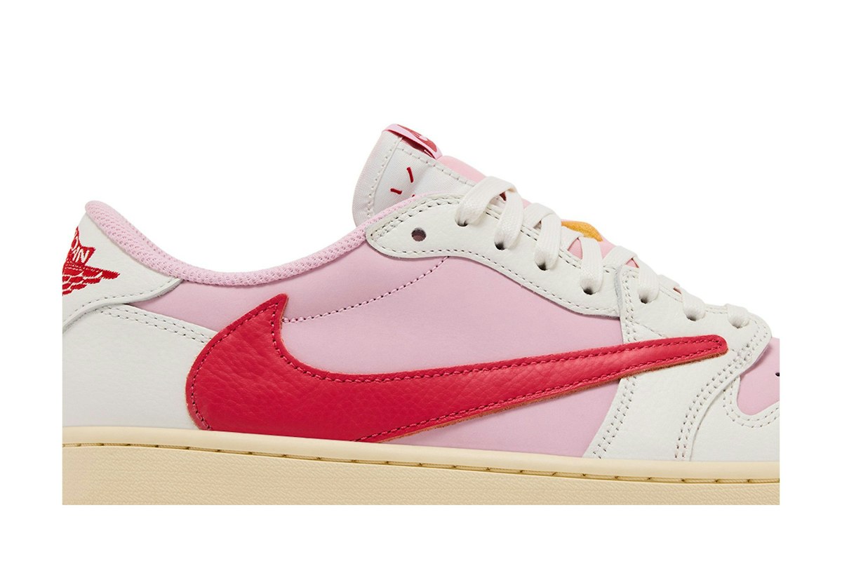 Travis Scott x Air Jordan Air 1 Retro Low OG 'Sail Tropical Pink' IQ7604-101