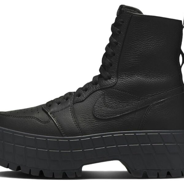 (Women) Air Jordan 1 High Brooklyn 'Triple Black' FJ5737-001