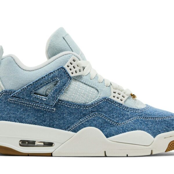 (Women) Air Jordan 4 Retro TEX 'Worn Blue Denim' IB6716-100