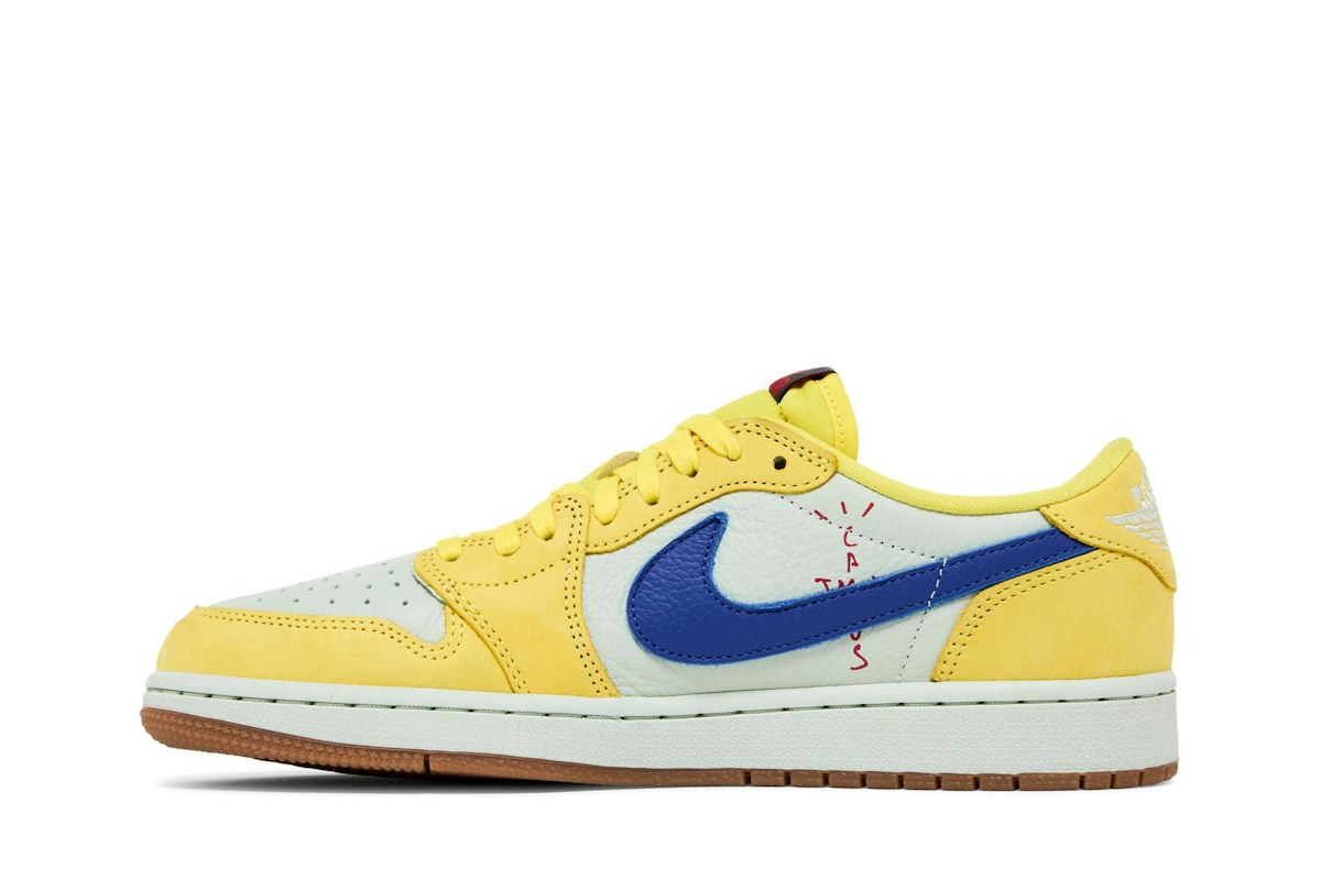 (Women) Travis Scott x Air Jordan 1 Retro Low OG SP 'Canary' DZ4137-700