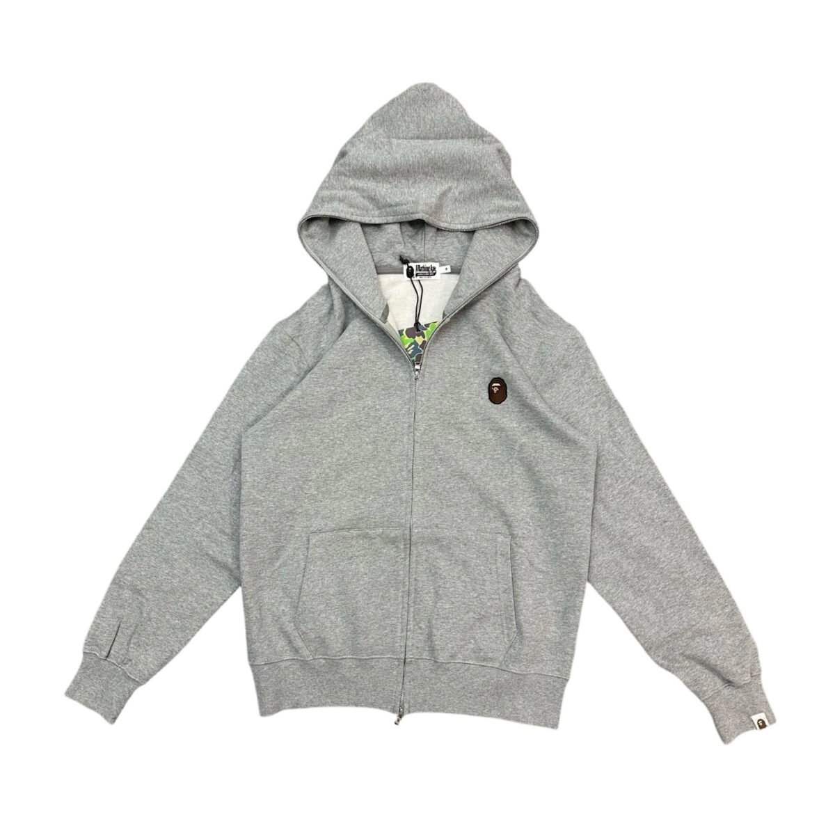 Bape Classic Shark Camouflage Hoodie grey OG0829520