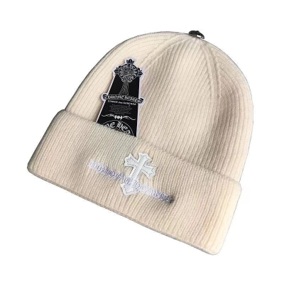 Chrome Hearts Knitted Hat beige OKLU20261248