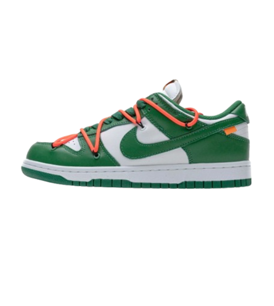 GET SB Dunk Low Off-White Pine Green OG0509379