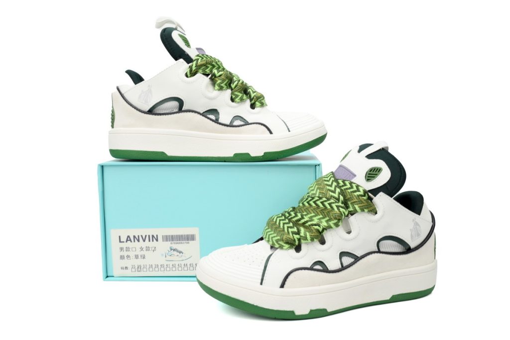 LANVIN White White Green KLU2026100