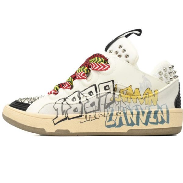 LANVIN White Black Painted KLU2026109