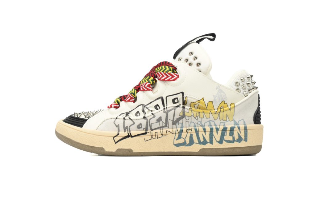 LANVIN White Black Painted KLU2026109