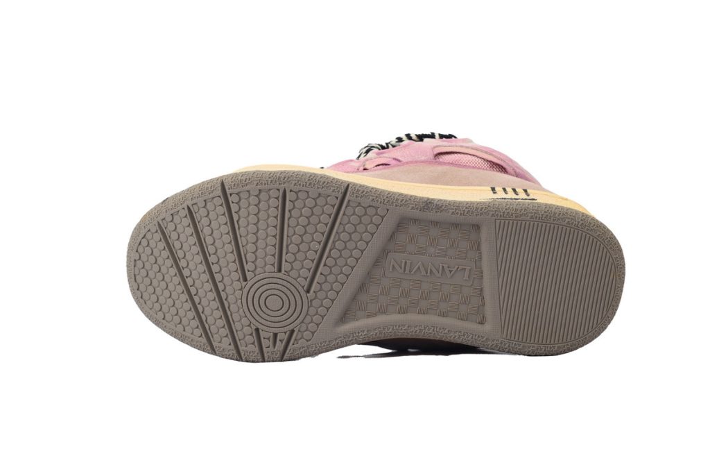 Gallery Dept. x Lanvin Curb Light Sneakers ‘Paint Drip – Pale Pink’ KLU202677