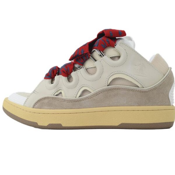 Lanvin Curb Sneakers Beige KLU202682