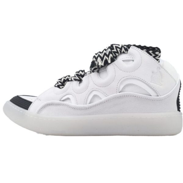 Lanvin Curb Sneakers Grey White Black KLU202683