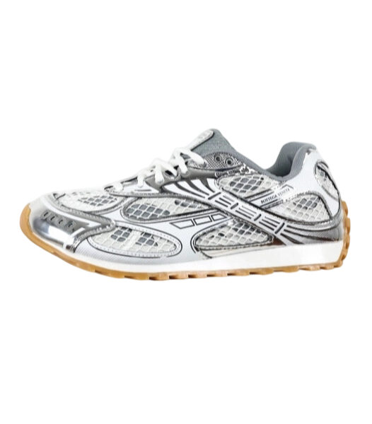 Bottega Veneta Orbit Sneaker Silver OG042388