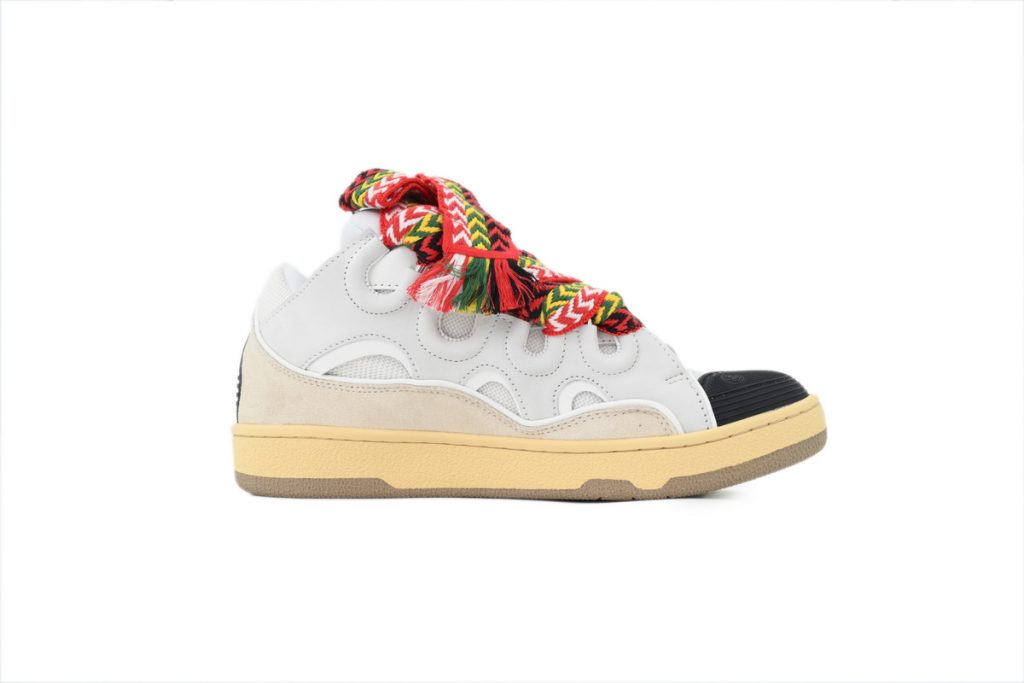 Lanvin Leather Curb White Ivory OG0424107