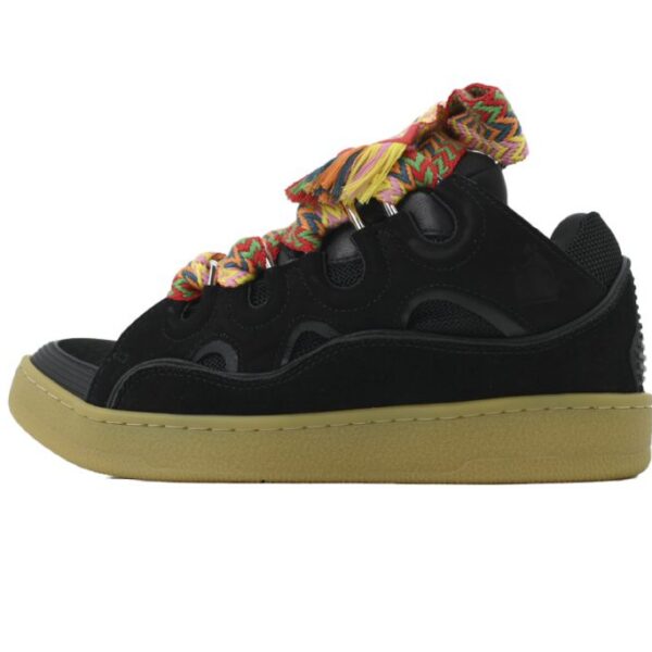 Lanvin Curb Sneaker Black Yellow OG0424109