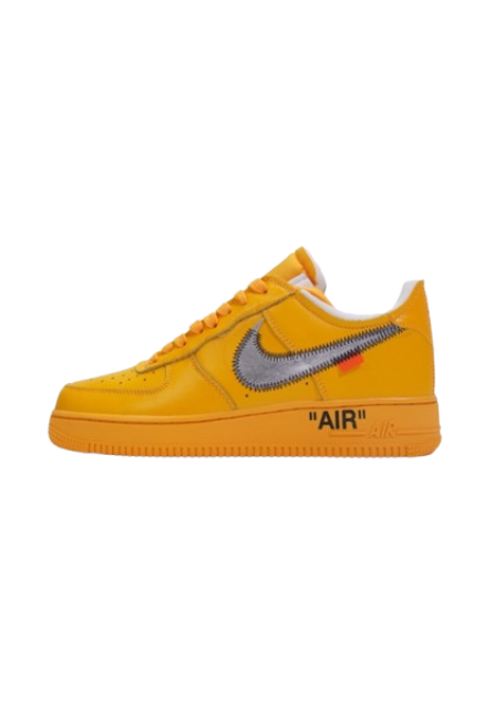 Nike Air Force 1 Low OFF-WHITE University Gold Metallic Silver OG0425139