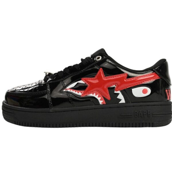 A Bathing Ape Bape Sta Low Black Shark OG0427156