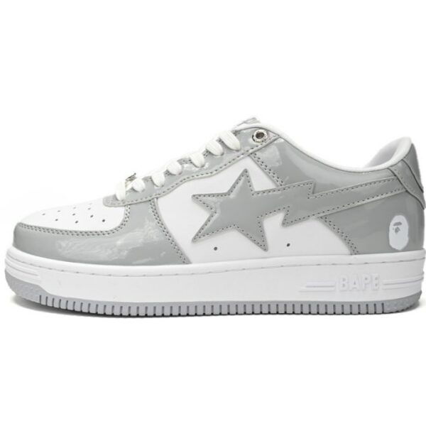 A Bathing Ape Bape Sta Low White Grey Rao Noodles OG0427157