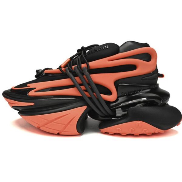 Balmain Unicorn Low-Top Orange Black OG0427159