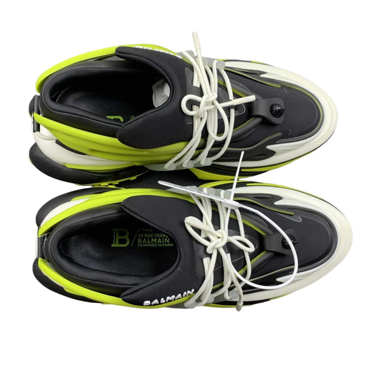 Balmain Unicorn Low-Top Black Yellow OG0427160