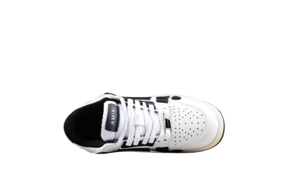 AMIRI Skel Top Low White Black White OG0427166