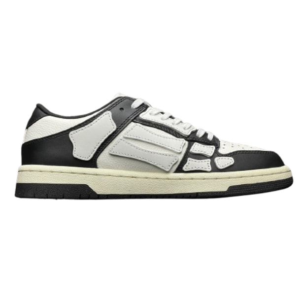 AMIRI Skel Top Low White Black White OG0427171