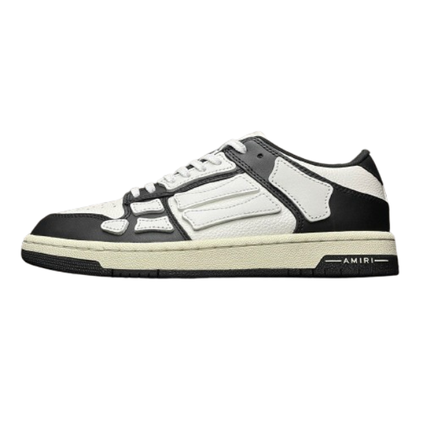 AMIRI Skel Top Low White Black White OG0427171