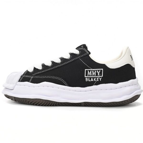 Maison Mihara Yasuhiro Blakey OG Sole Canvas Low Black No Logo OG0429228