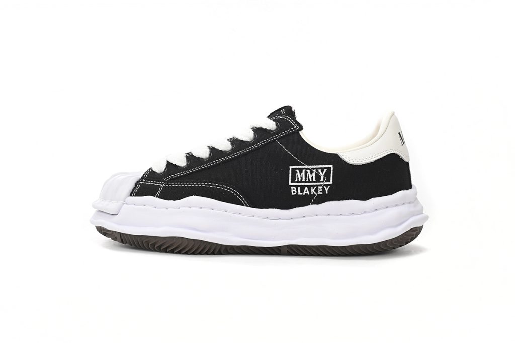 Maison Mihara Yasuhiro Blakey OG Sole Canvas Low Black No Logo OG0429228