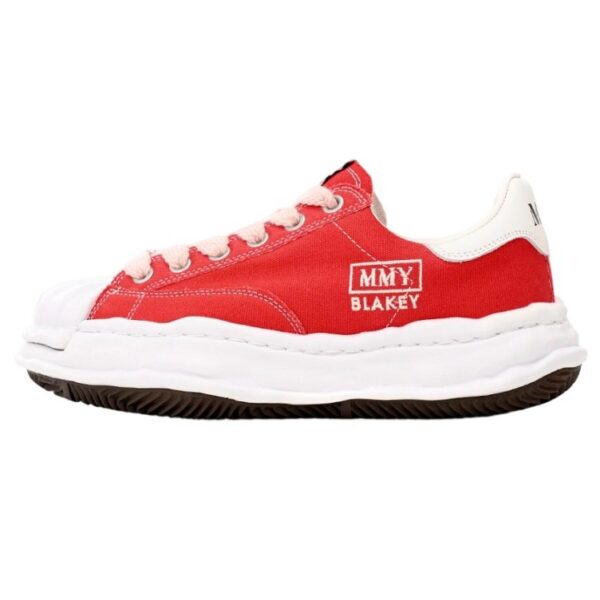 Maison Mihara Yasuhiro Blakey OG Sole Canvas Low Red OG0429231