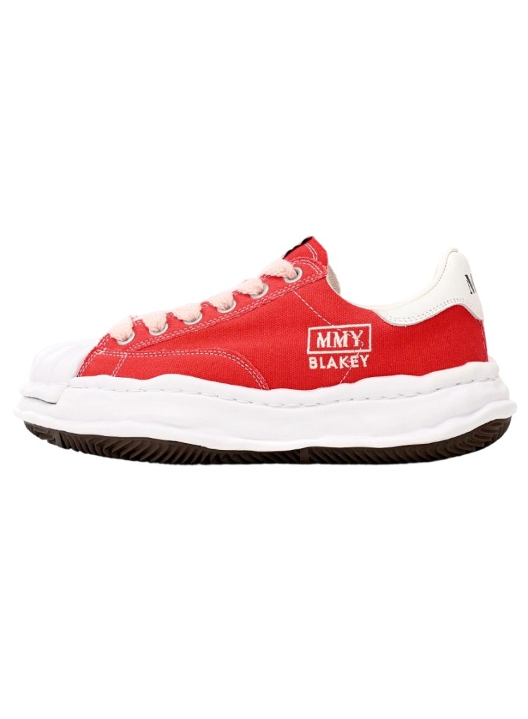 Maison Mihara Yasuhiro Blakey OG Sole Canvas Low Red OG0429231