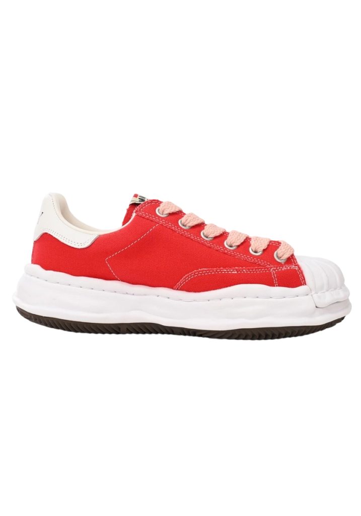 Maison Mihara Yasuhiro Blakey OG Sole Canvas Low Red OG0429231
