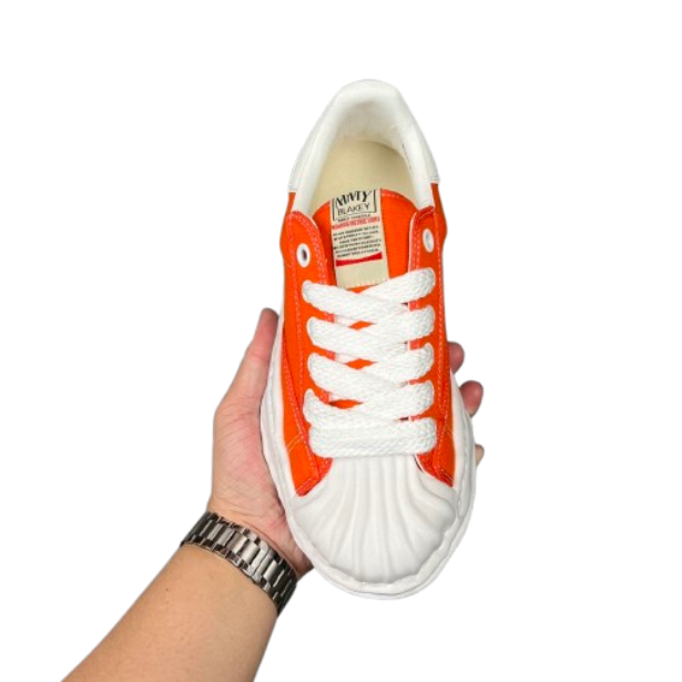 Maison Mihara Yasuhiro Blakey OG Sole Canvas Low Red OG0429231