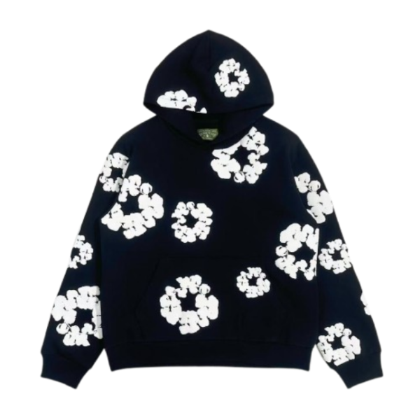 Denim Tears The Cotton Wreath Sweatshirt Black OG051314