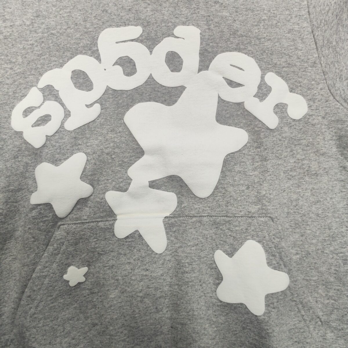 Sp5der Beluga Hoodie Heather Grey OG051316