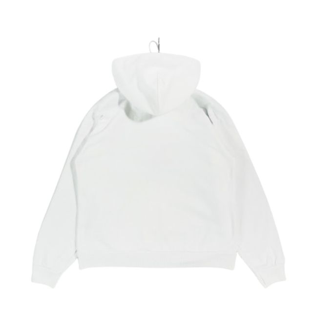 Sp5der OG Rhinestone Hoodie White OG051318