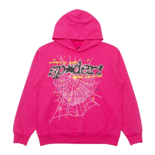 Sp5der PNK Hoodie Pink OG051320