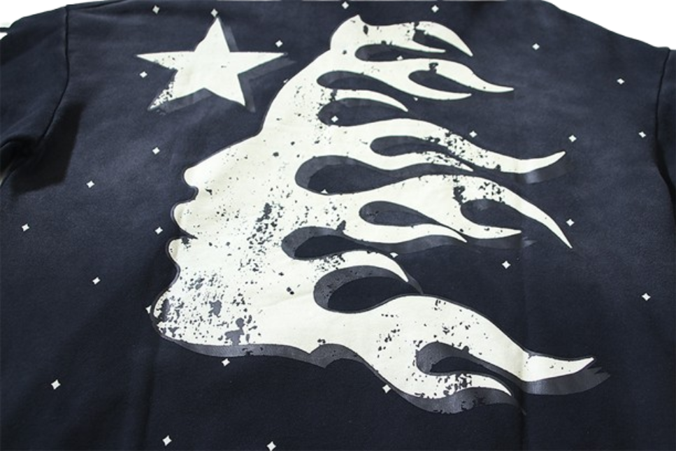 Hellstar Studios Records Hoodie Black OG051322