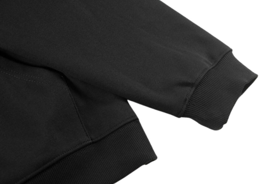 Alo Yoga Accolade Full Zip Hoodie Black Grey OG051323