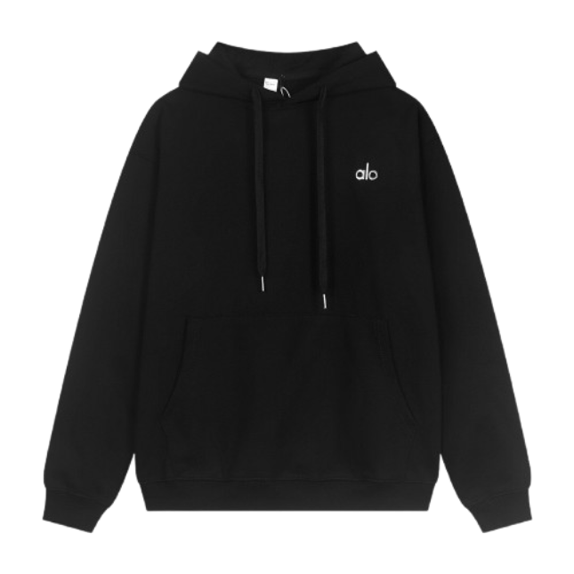 Alo Yoga Accolade Hoodie Black OG051324