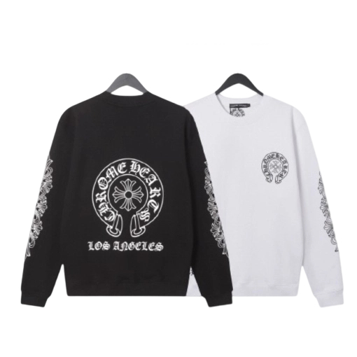 CHROME HEARTS Sweatshirt White&Black OG051405
