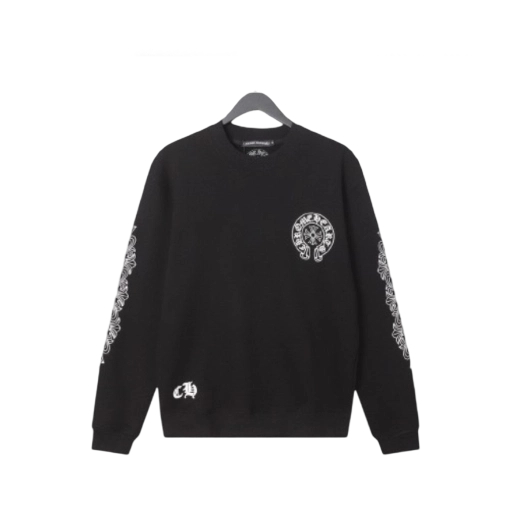 CHROME HEARTS Sweatshirt White&Black OG051405