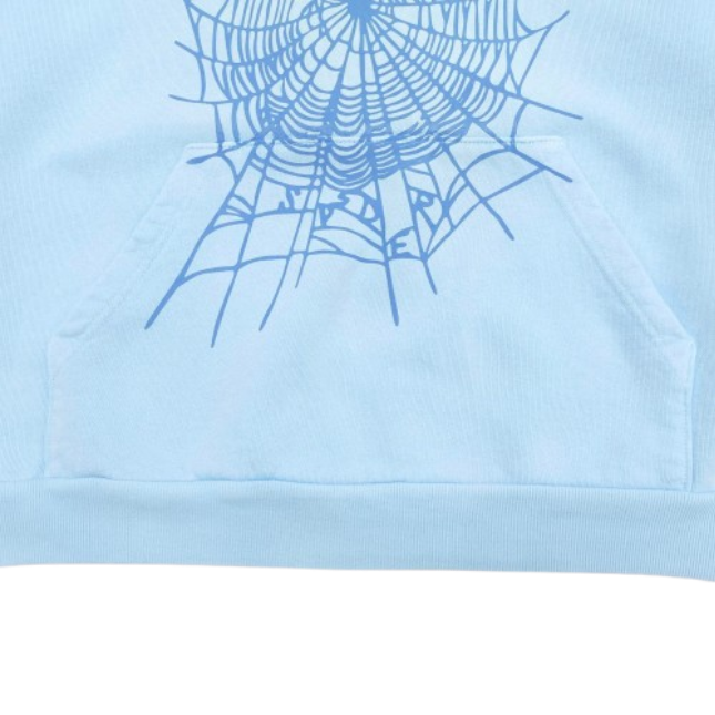 Sp5der Web Hoodie Blue OG051428