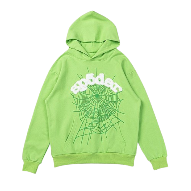 PK Sp5der Hoodie Green&yellow&brick red&purple OG051431