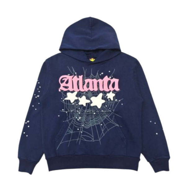 PK Sp5der Atlanta Hoodie navy blue OG051440
