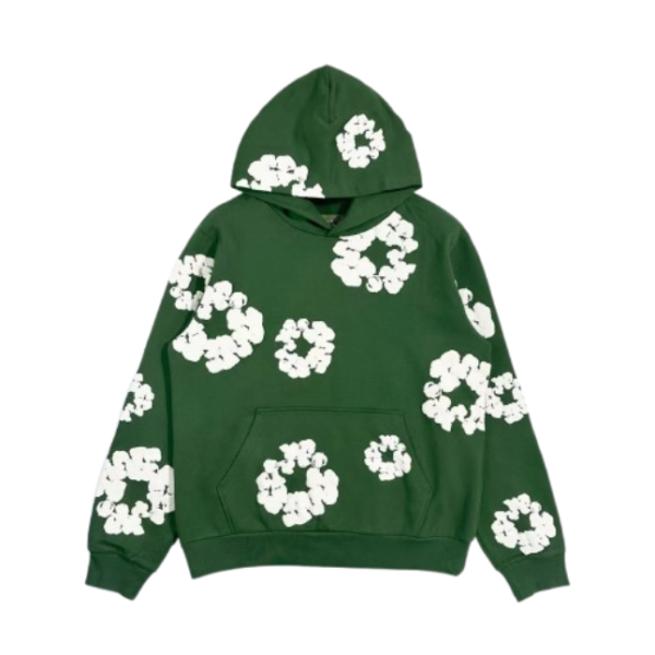 Denim Tears The Cotton Wreath Hoodie Green OG051441